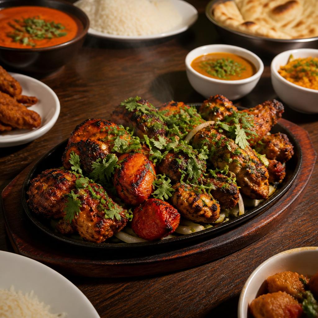 Mixed tandoori grill